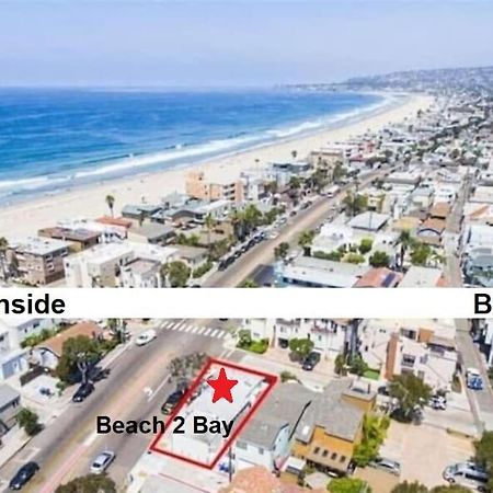 Beach-2-Bay 2Br - In The Heart Of Mission Beach San Diego Exterior foto